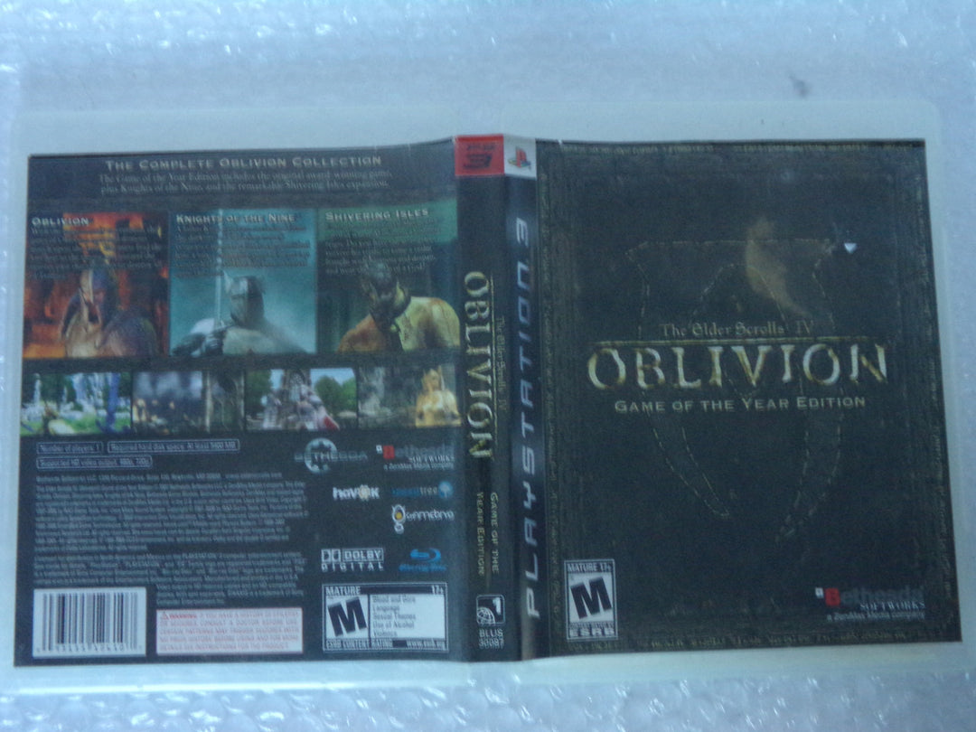 The Elder Scrolls IV: Oblivion - Game of the Year Edition Playstation 3 PS3 Used