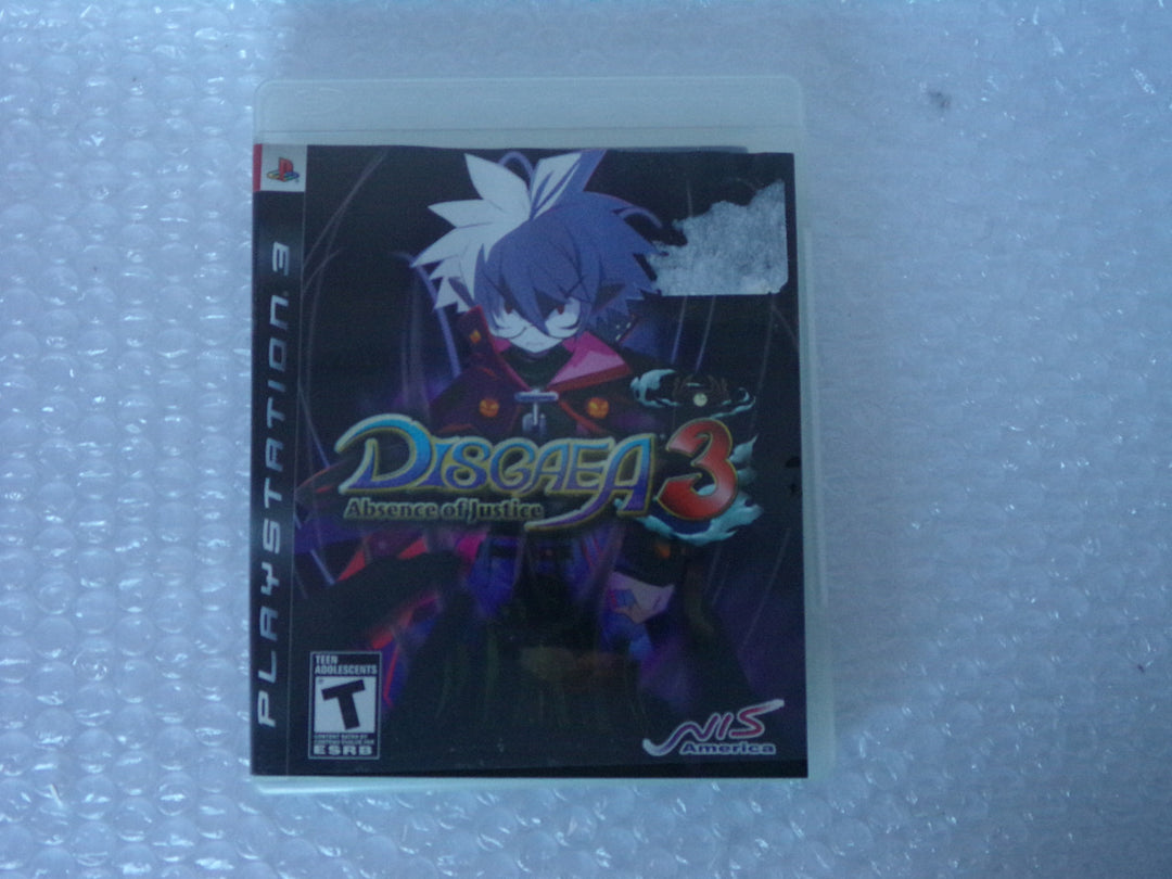 Disgaea 3: Absence of Justice Playstation 3 PS3 Used