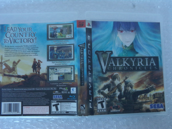 Valkyria Chronicles Playstation 3 PS3 Used