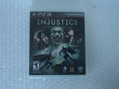 Injustice: Gods Among Us Playstation 3 PS3 Used