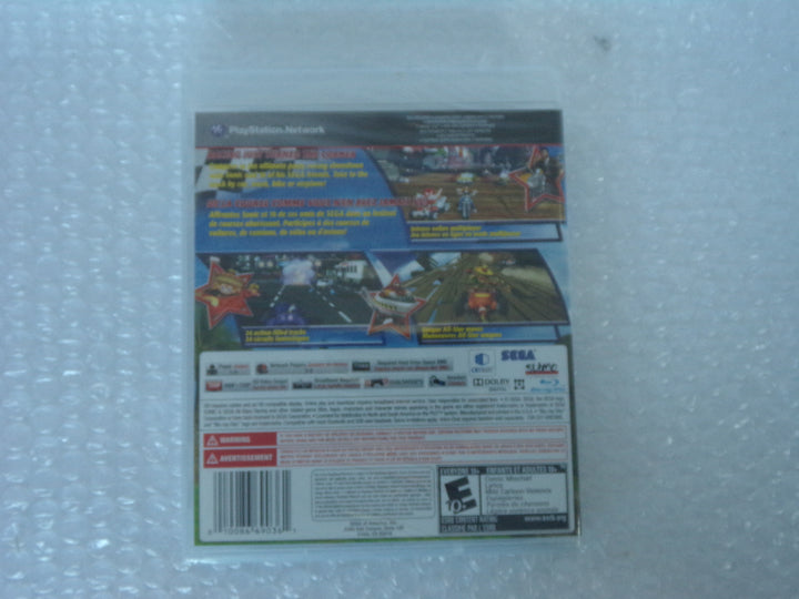 Sonic &amp; Sega All-Stars Racing Playstation 3 PS3 NEW