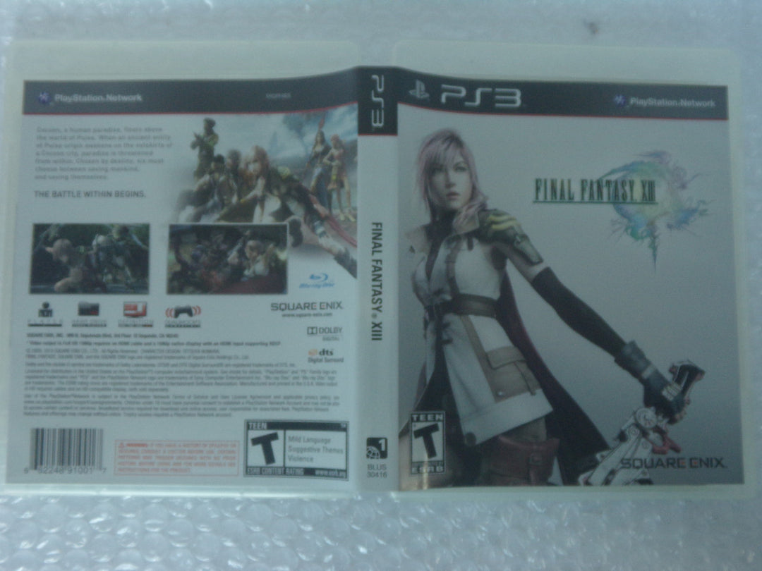 Final Fantasy XIII (13) Playstation 3 PS3 Used