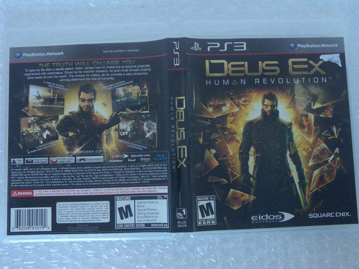 Deus Ex: Human Revolution Playstation 3 PS3 Used