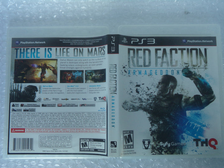 Red Faction: Armageddon Playstation 3 PS3 Used