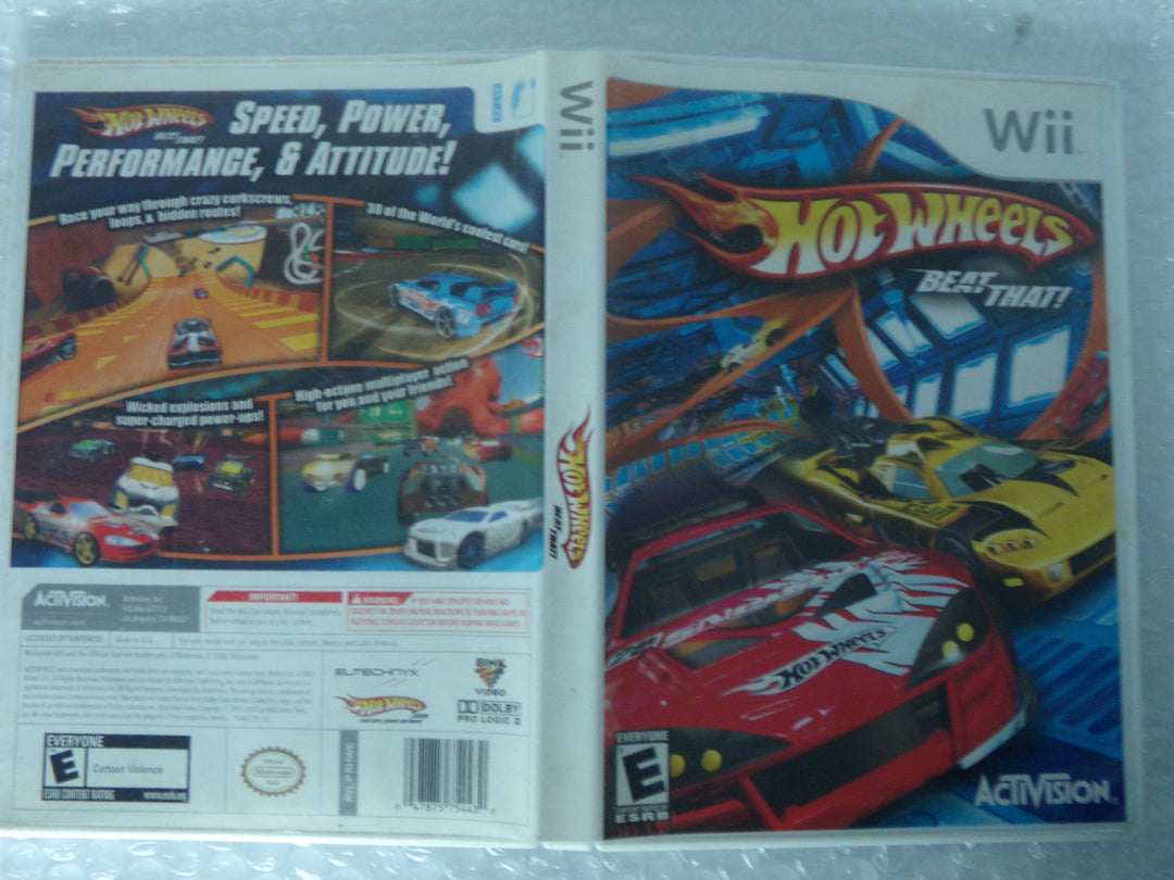 Hot Wheels Beat That Wii Used