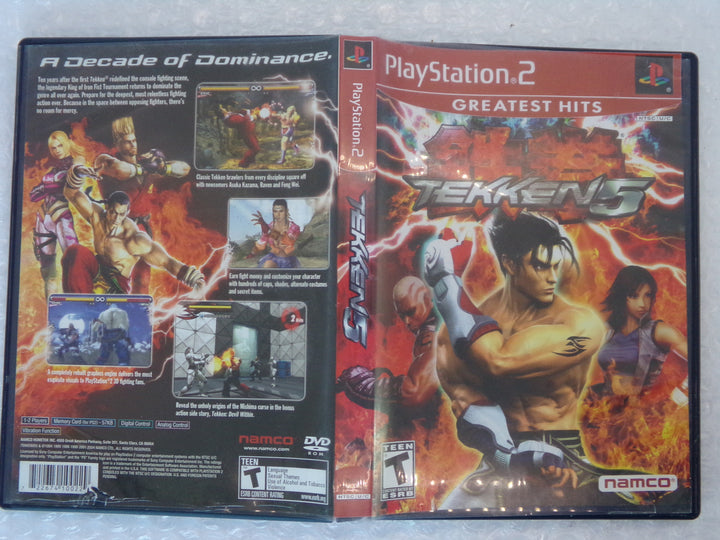 Tekken 5 Playstation 2 PS2 Used