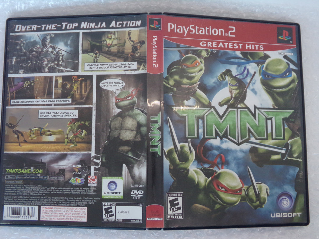 TMNT Playstation 2 PS2 Used