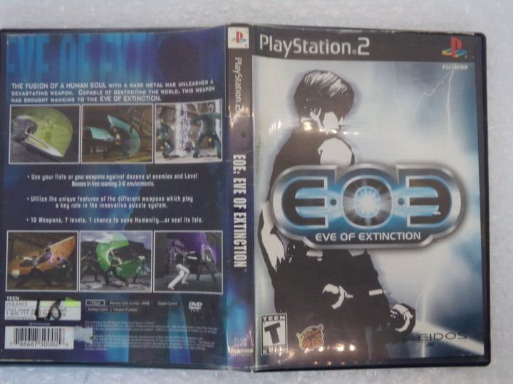 EOE Eve of Extinction Playstation 2 PS2 Used