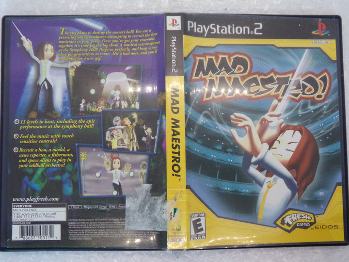 Mad Maestro! Playstation 2 PS2 Used