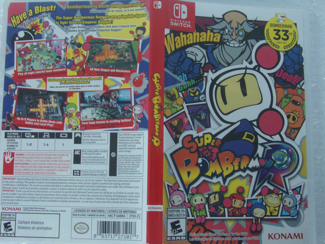 Super Bomberman R Nintendo Switch Used