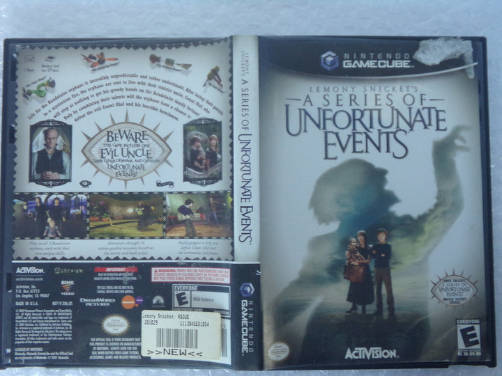 Lemony Snicket's A Series of Unfortunate Events Gamecube Used