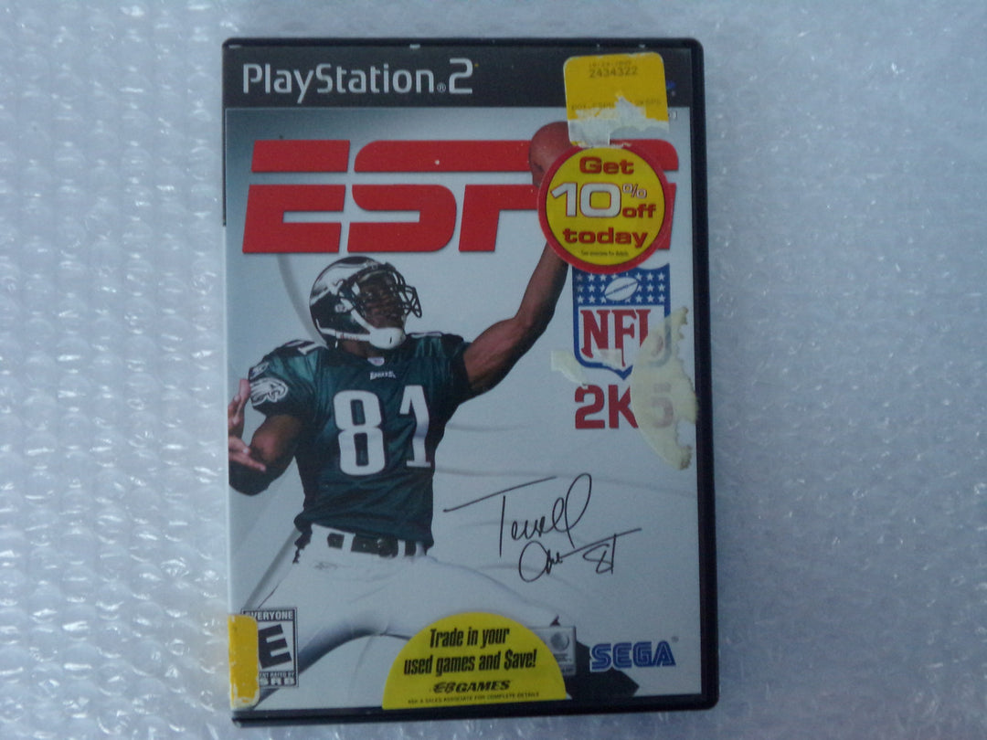 ESPN NFL 2K5 Playstation 2 PS2 Used