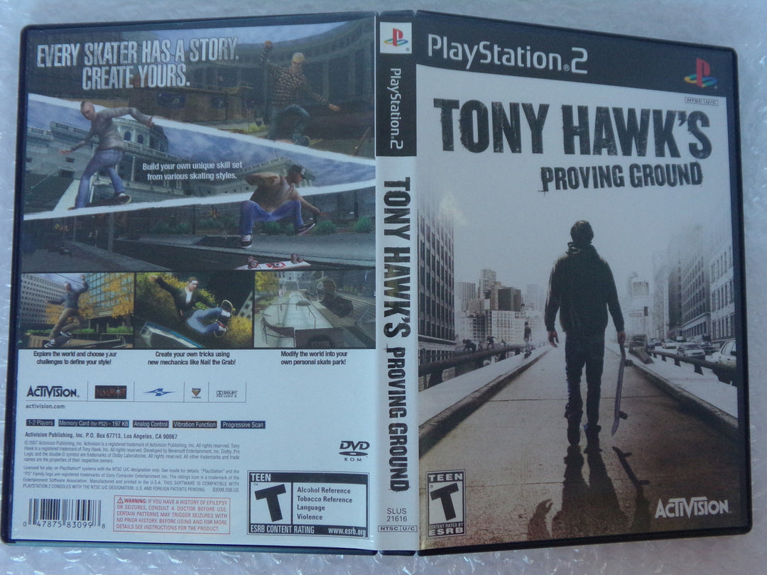Tony Hawk's Proving Ground Playstation 2 PS2 Used