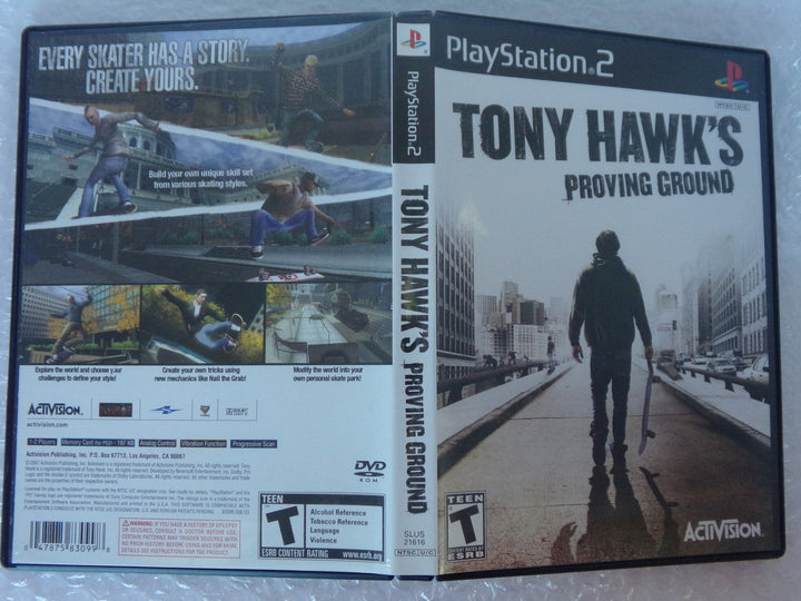 Tony Hawk's Proving Ground Playstation 2 PS2 Used