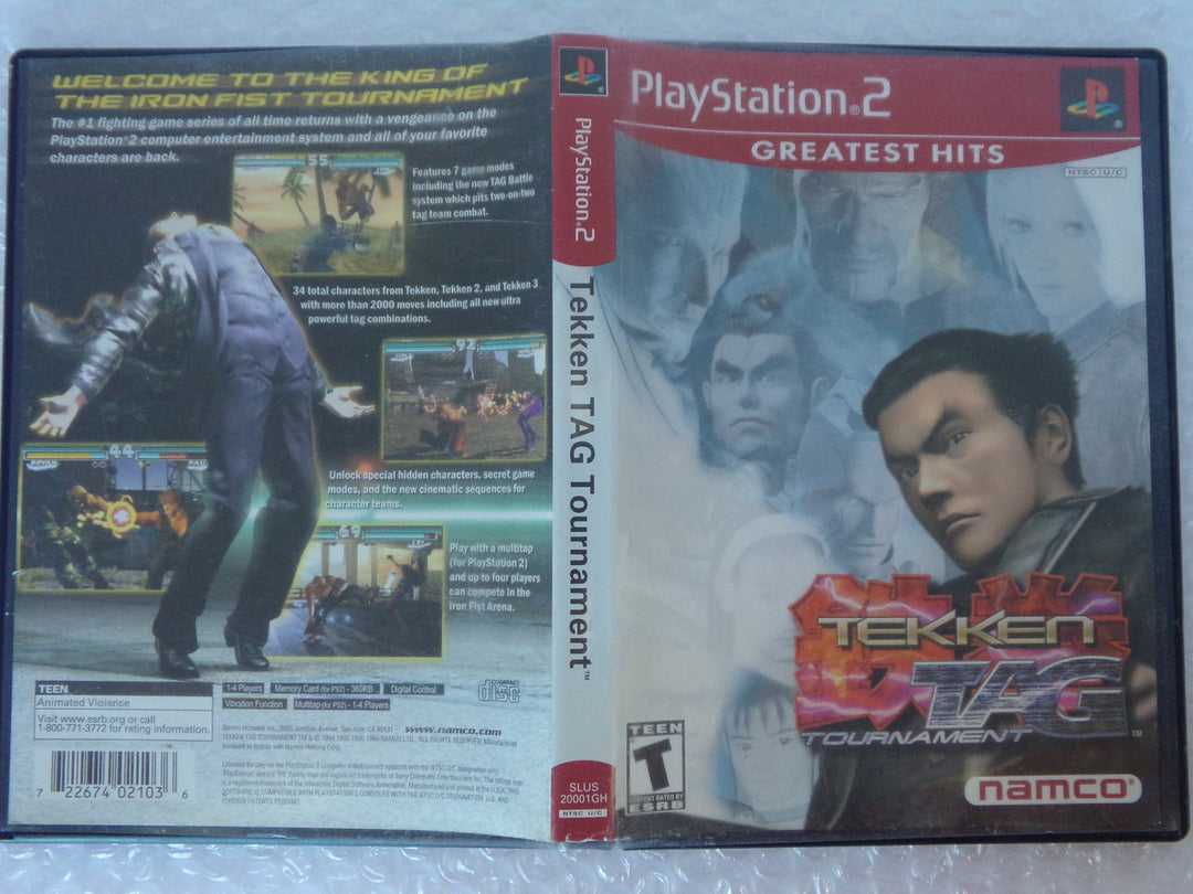 Tekken Tag Tournament Playstation 2 PS2 Used