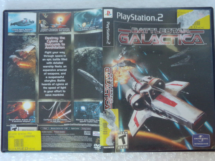 Battlestar Galactica Playstation 2 PS2 Used