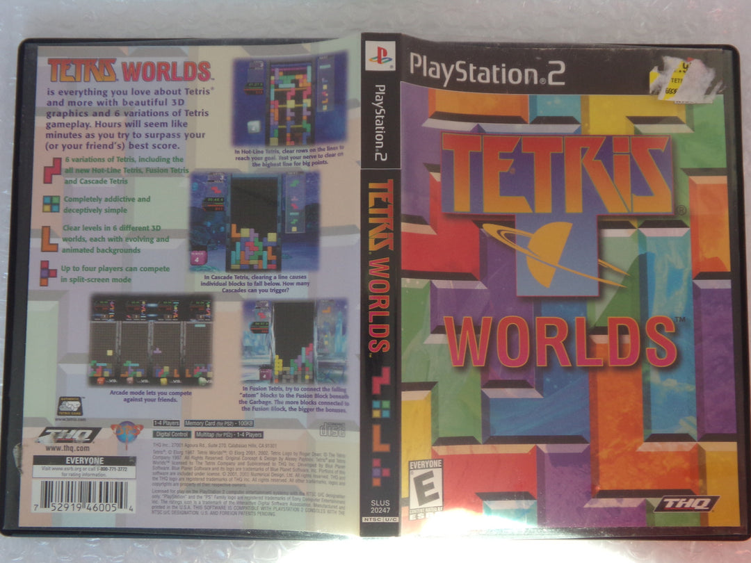 Tetris Worlds Playstation 2 PS2 Used