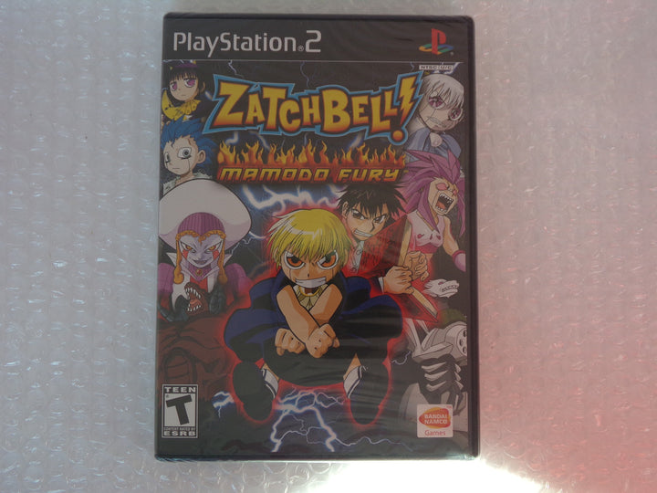 Zatch Bell! Mamodo Fury Playstation 2 PS2 NEW