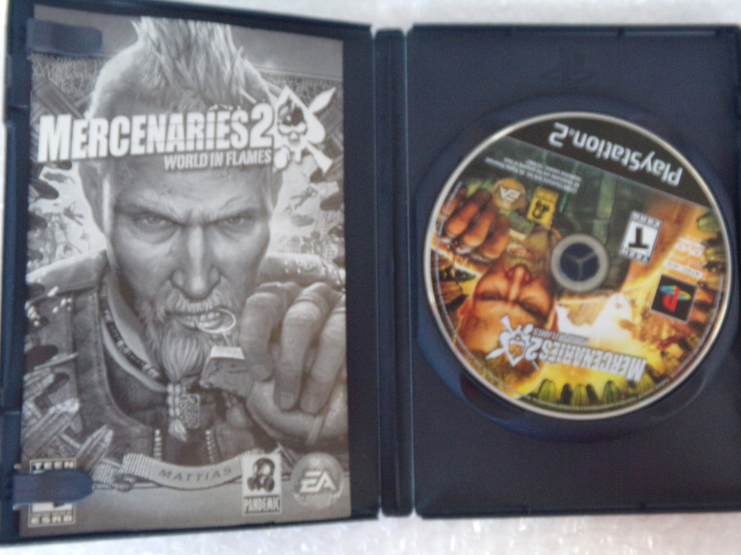 Mercenaries 2: World in Flames Playstation 2 PS2 Used