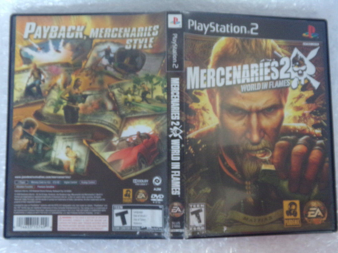 Mercenaries 2: World in Flames Playstation 2 PS2 Used