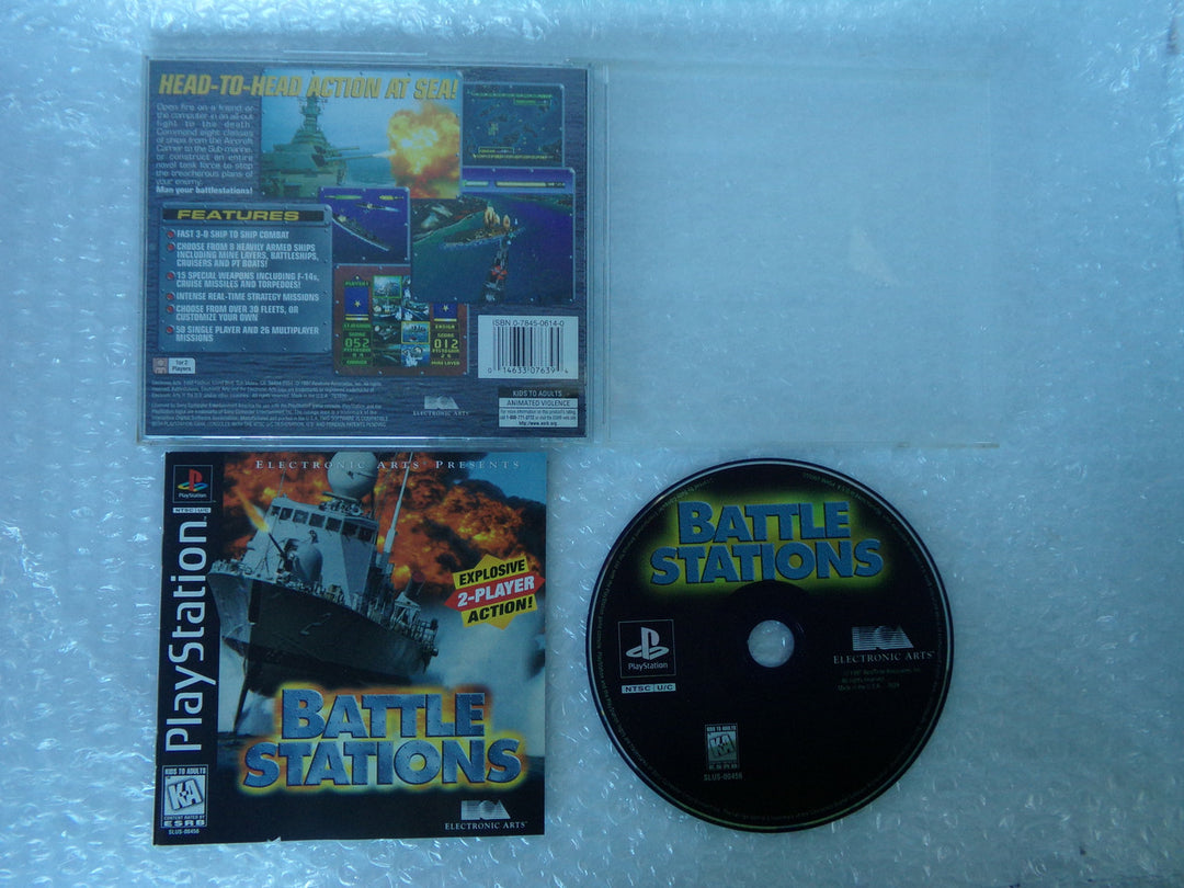 Battle Stations Playstation PS1 Used