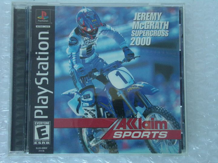 Jeremy McGrath Supercross 2000 Playstation PS1 Used