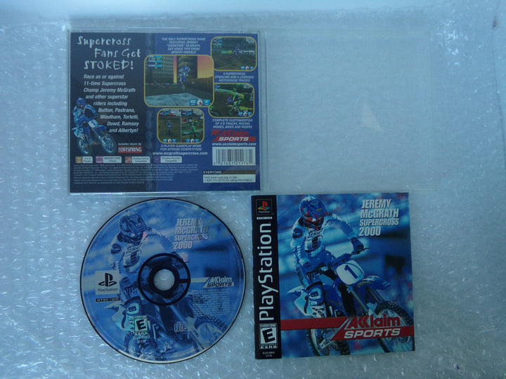 Jeremy McGrath Supercross 2000 Playstation PS1 Used