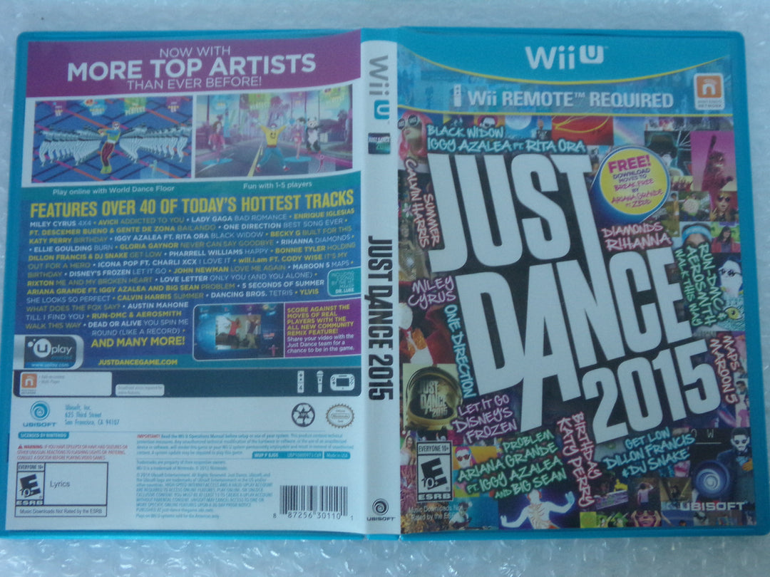 Just Dance 2015 Wii U Used