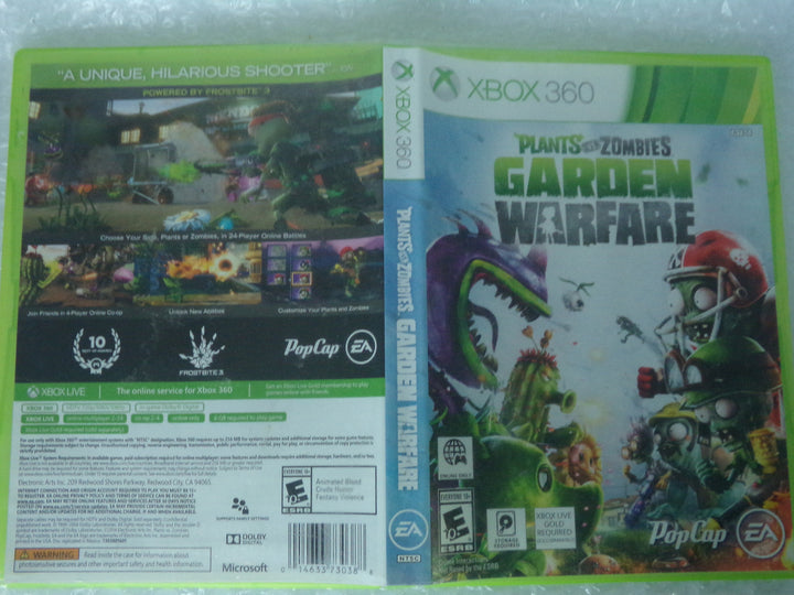 Plants Vs. Zombies: Garden Warfare Xbox 360 Used