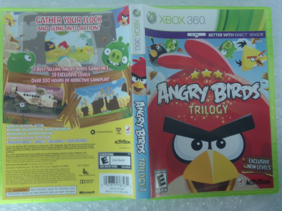 Angry Birds Trilogy Xbox 360 Used