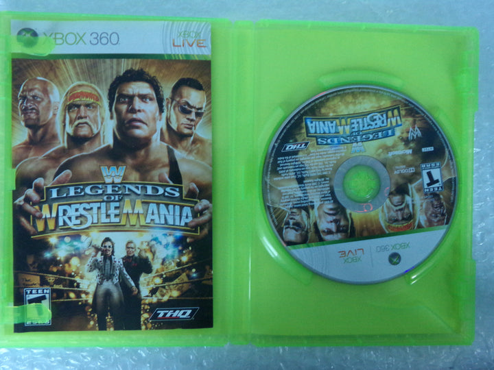 WWE Legends of Wrestlemania Xbox 360 Used