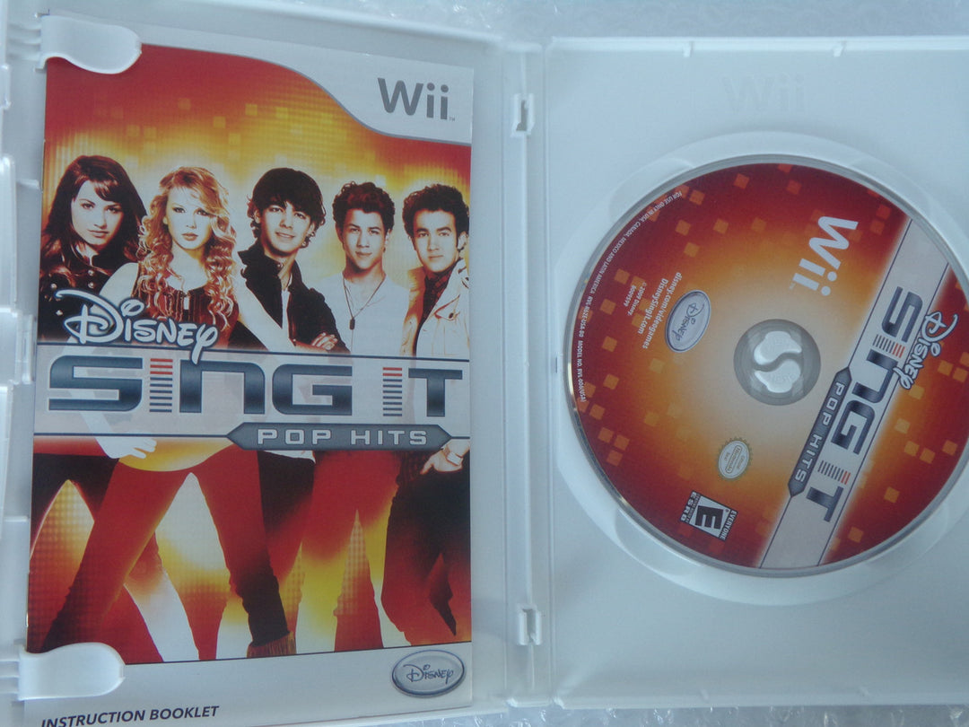 Disney Sing It: Pop Hits Wii Used (USB Microphone Required)