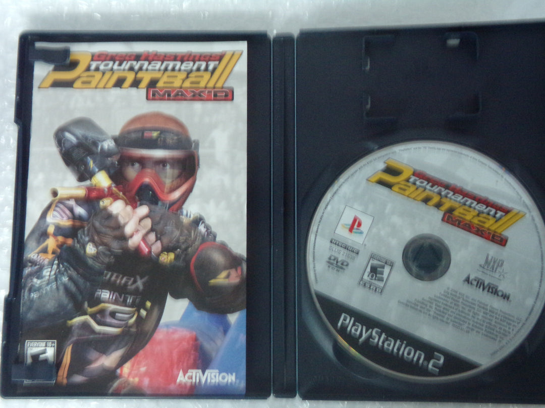 Greg Hastings Tournament Paintball MAX'D Playstation 2 PS2 Used