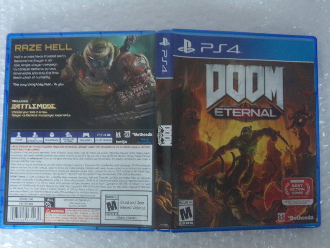Doom Eternal Playstation 4 PS4 Used