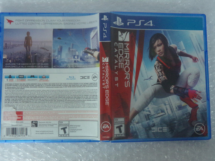 Mirror's Edge Catalyst Playstation 4 PS4 Used