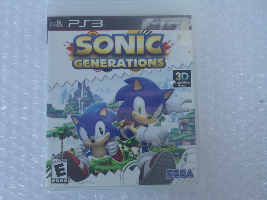 Sonic Generations Playstation 3 PS3 Used