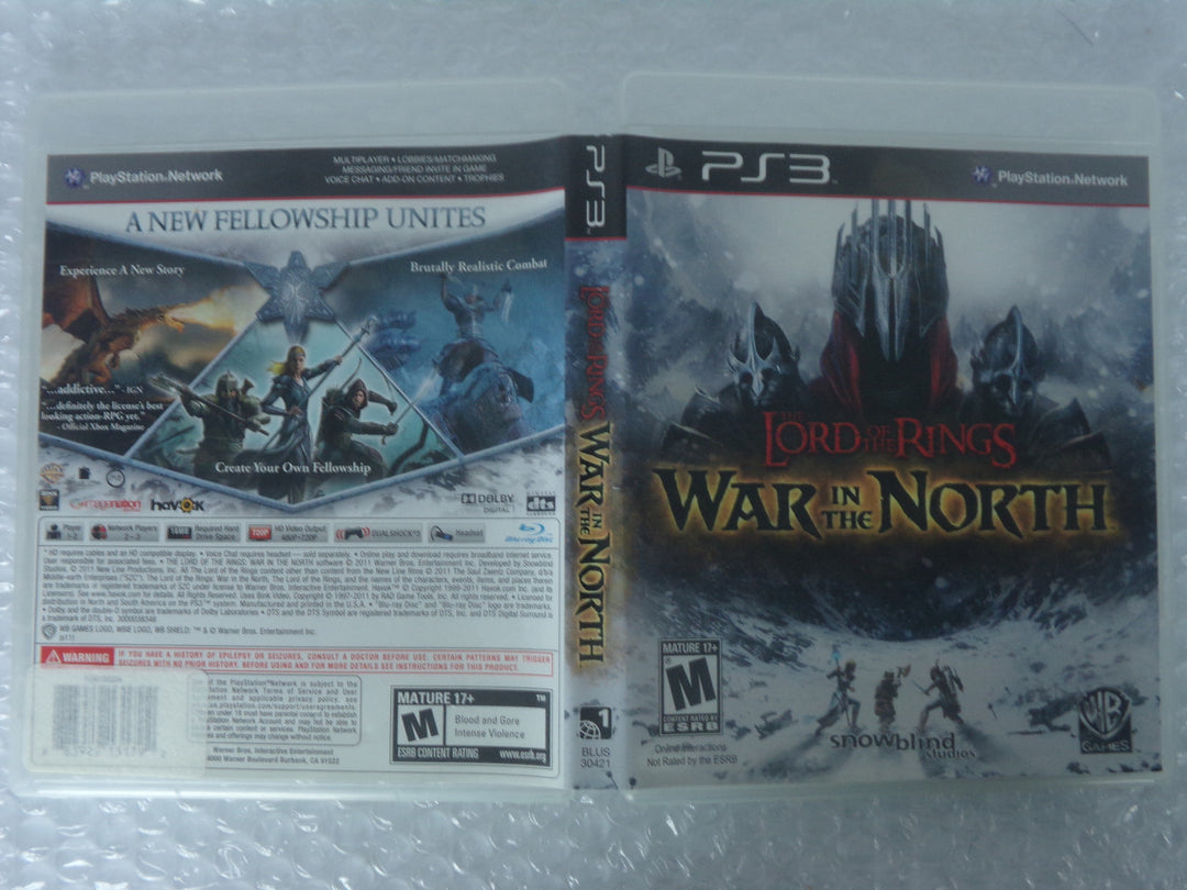 Lord of the Rings: War in the North Playstation 3 PS3 Used
