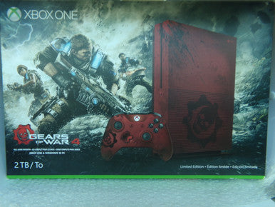 Xbox One S 2TB Limited Edition "Gears of War" Console (No Game Included)