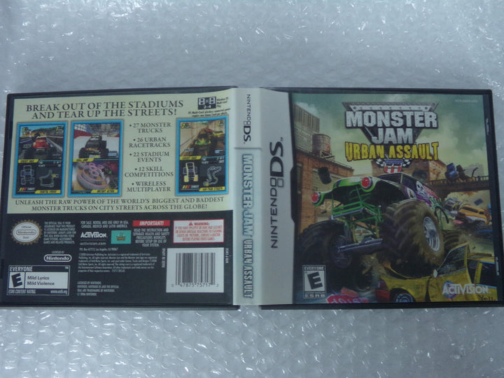 Monster Jam: Urban Assault Nintendo DS Used