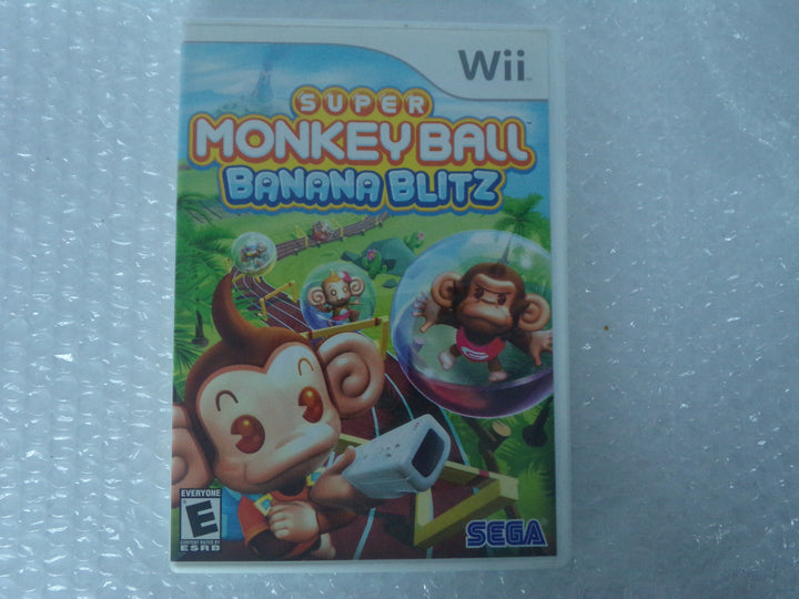 Super Monkey Ball Banana Blitz Wii Used