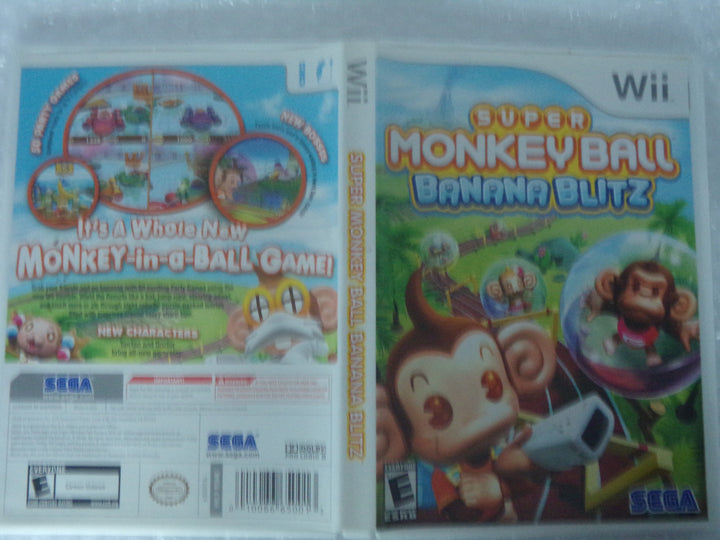 Super Monkey Ball Banana Blitz Wii Used