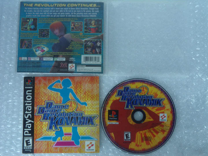 Dance Dance Revolution Konamix (Game Only) Playstation PS1 Used