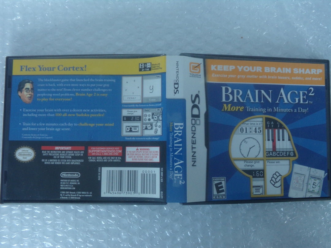 Brain Age 2: More Training in Minutes a Day! Nintendo DS Used