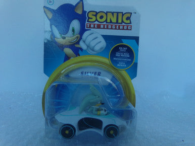 Sonic the Hedgehog Die-cast Vehicles Figures Wave 2: Silver