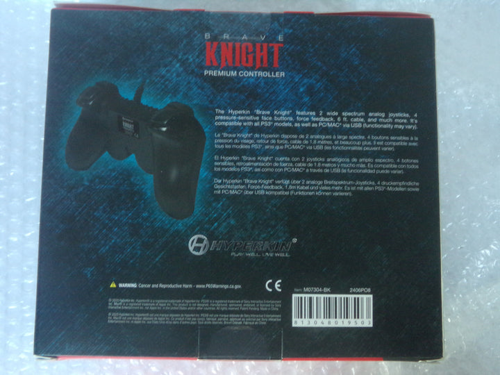 Hyperkin Brave Knight Premium Controller for PS3/PC/MAC NEW