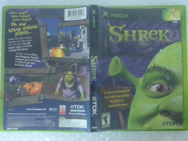 Shrek Original Xbox Used