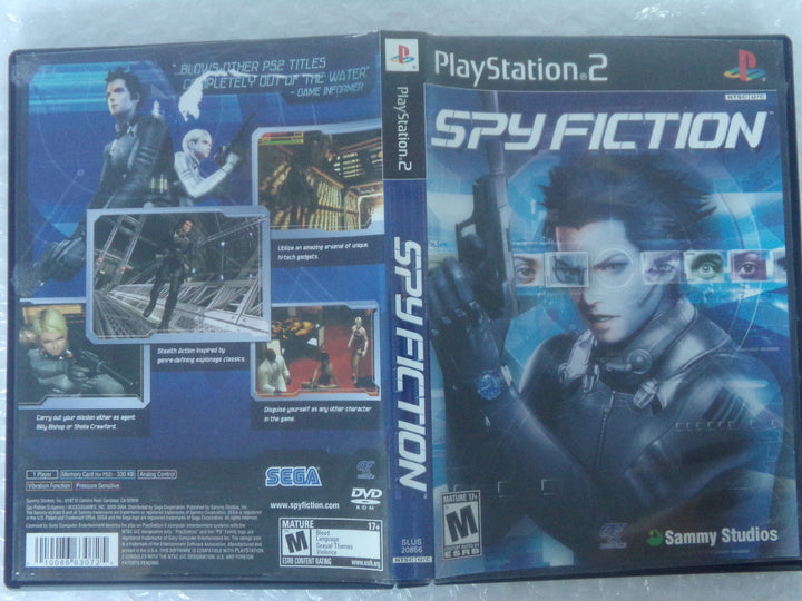 Spy Fiction Playstation 2 PS2 Used