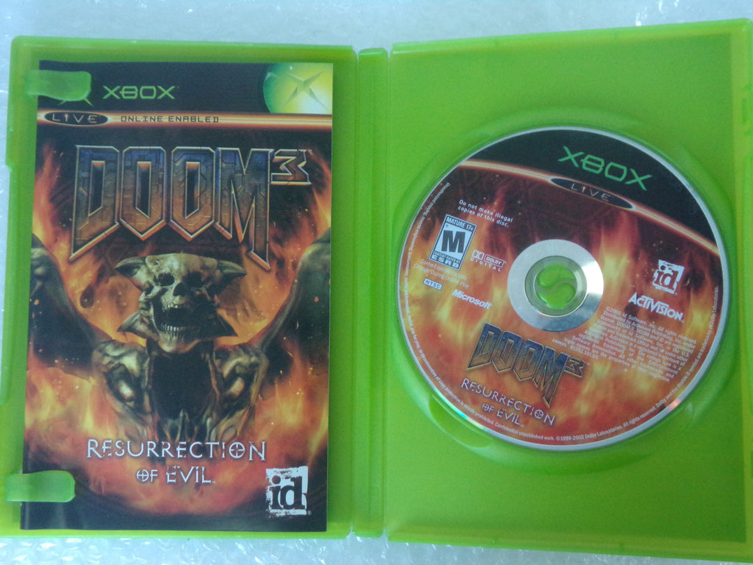 Doom 3: Resurrection of Evil Original Xbox Used