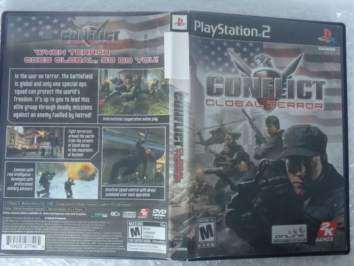 Conflict: Global Terror Playstation 2 PS2 Used
