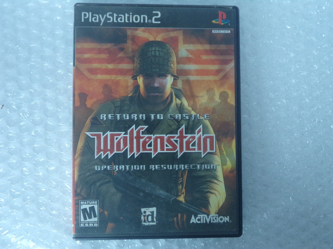 Return to Castle Wolfenstein: Operation Resurrection Playstation 2 PS2 Used